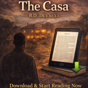 Free sample of The Casa by B.D. DeVault featuring villa scene, ebook preview, and DeVault Publishing download call to action